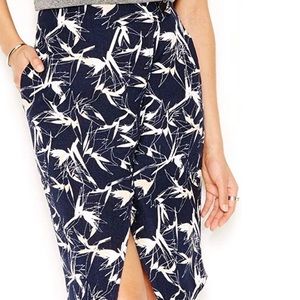 Rachel By Rachel Roy Linen Skirt